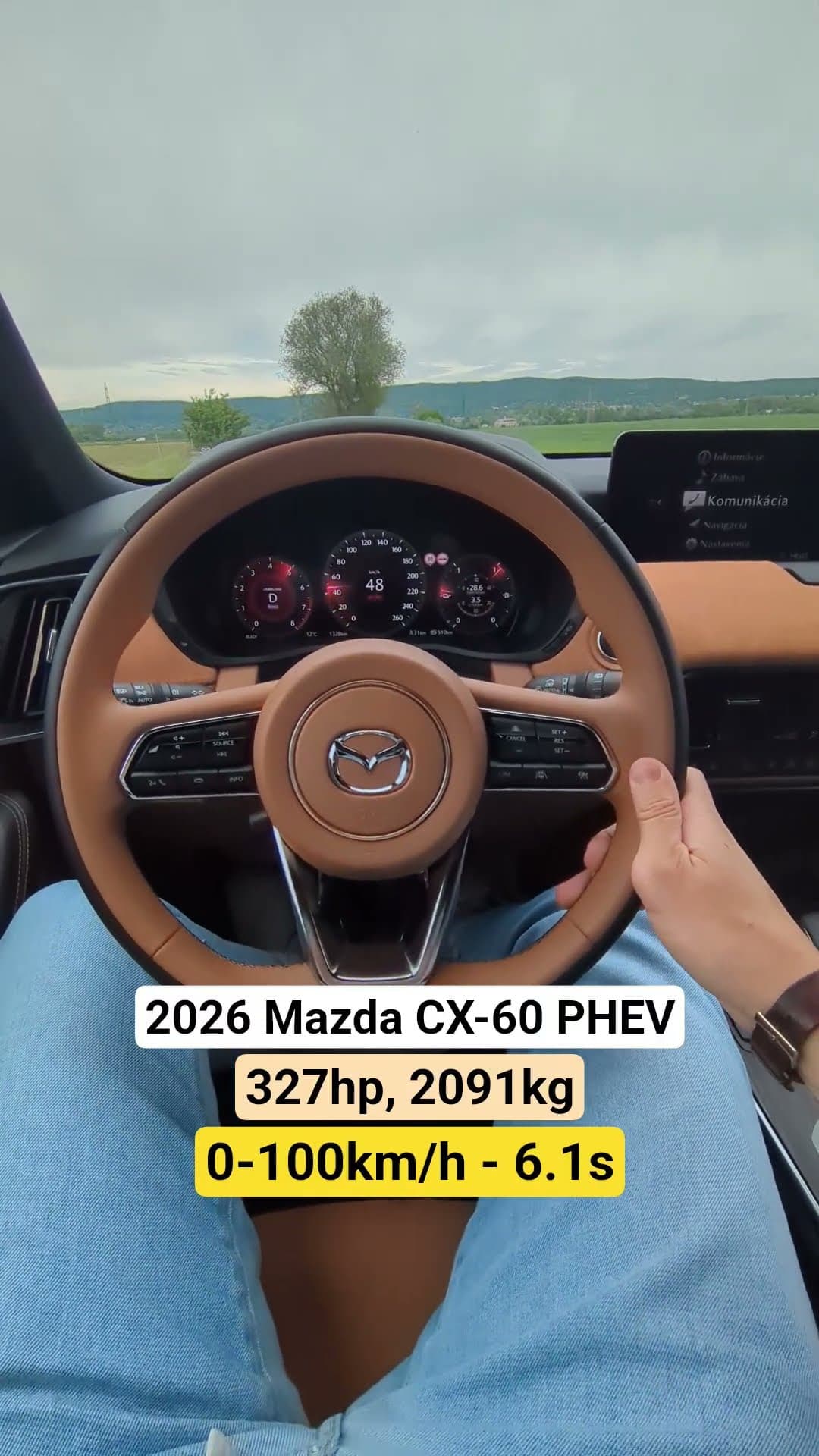 2026 Mazda CX-60 PHEV ACCELERATION