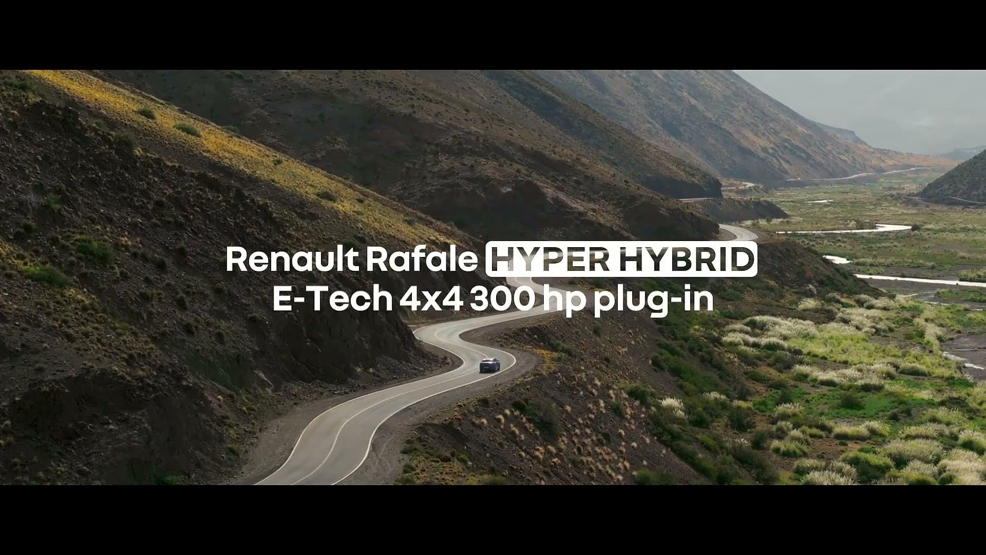 Renault Rafale hyper hybrid E-Tech 300hp 4x4 plug-in