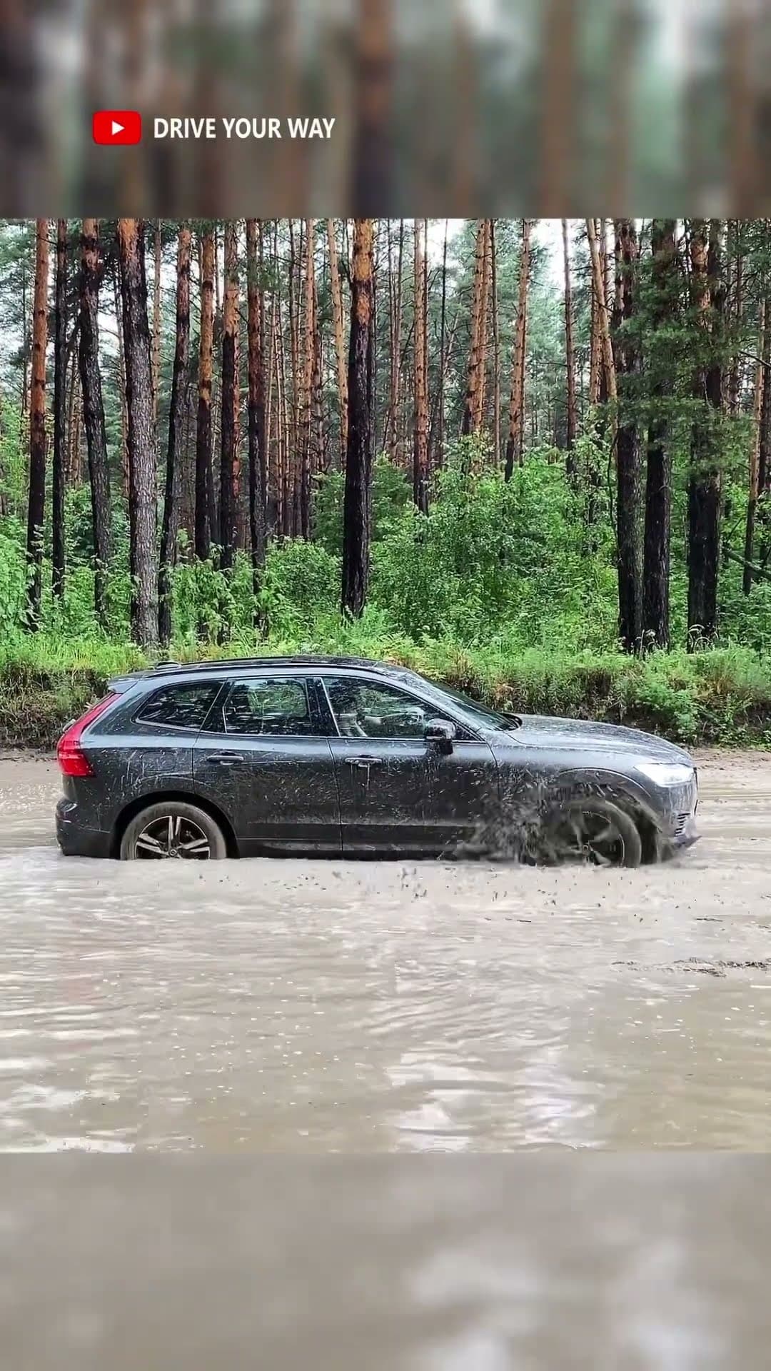 Volvo XC60 PHEV off road test drive - watch the full video on our channel!