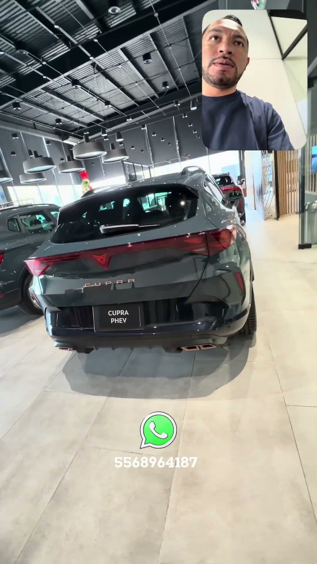 CUPRA FORMENTOR PHEV 2026 azul fiordo
